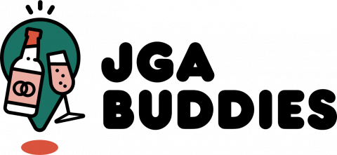 JGA Buddies, JunggesellInnenabschied in den Bergen, Logo
